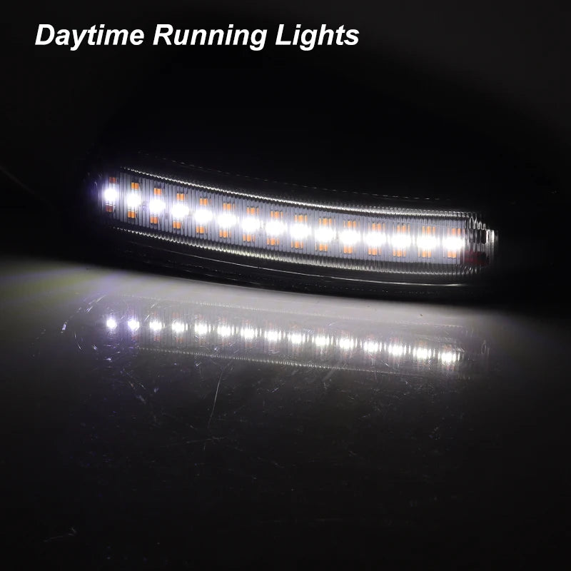 White LED Side Mirror Turn Signal Light
