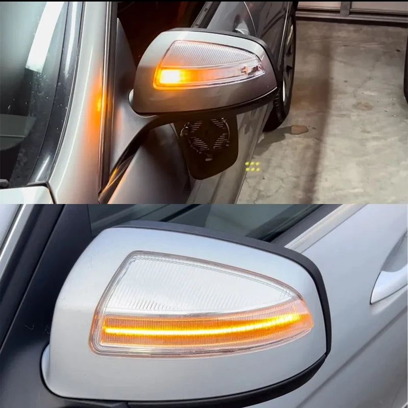 White LED Side Mirror Turn Signal Light