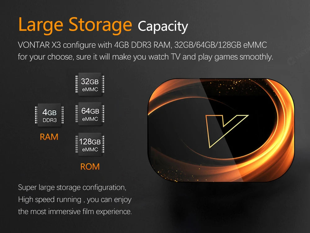 VONTAR X3 8K TV Box
