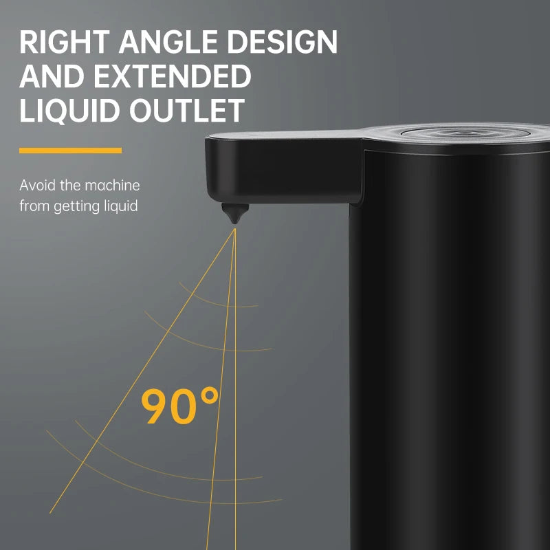Black Touchless Liquid Soap Dispenser