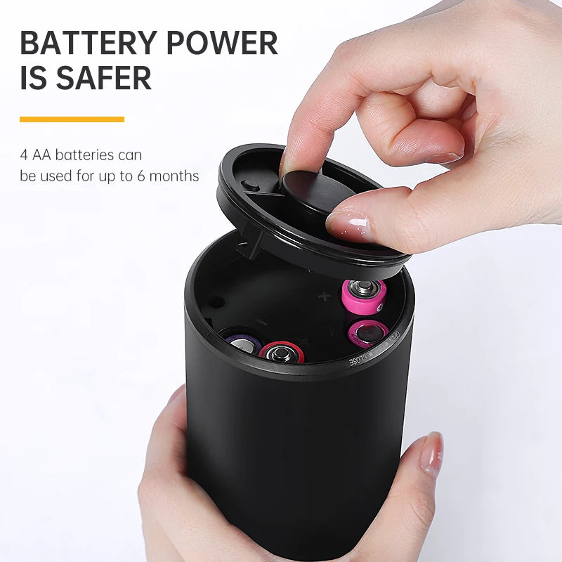 Black Touchless Liquid Soap Dispenser