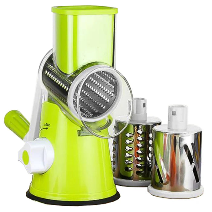 Manual Rotary Vegetable & Cheese Slicer