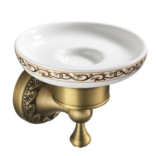 Antique Bronze Bathroom Accessories Set