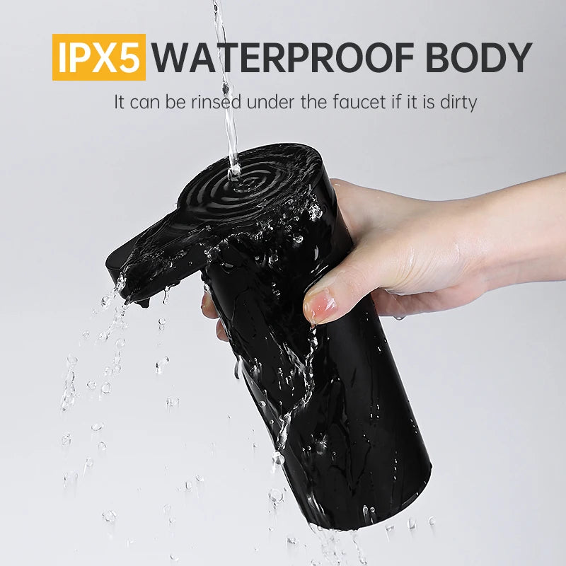 Black Touchless Liquid Soap Dispenser