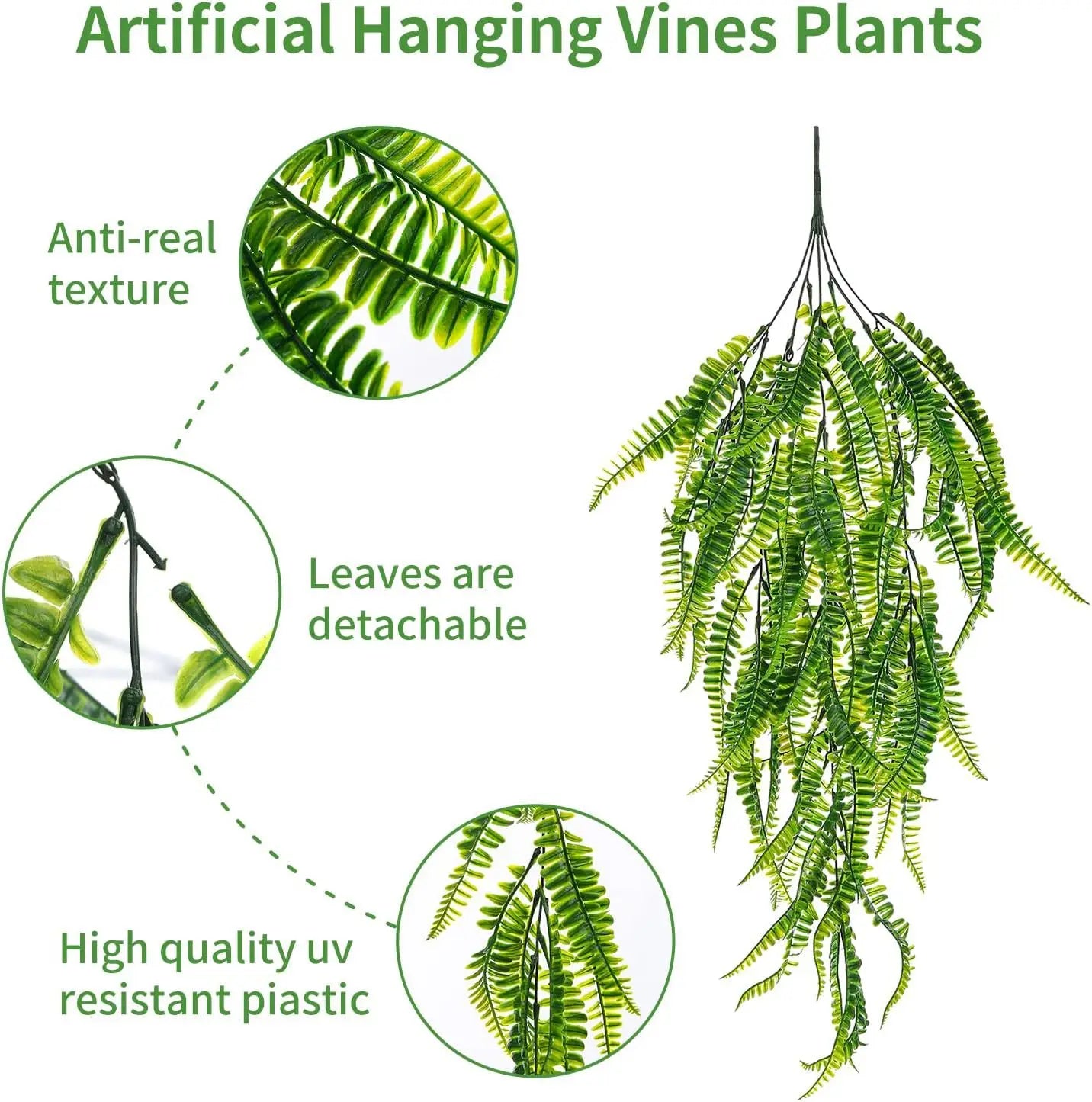 Artificial Persian Grass Hanging Plant