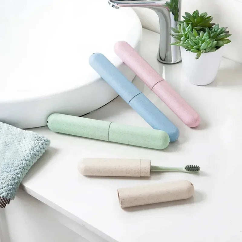 Portable Toothbrush Storage Case – Dust-Proof Travel Holder