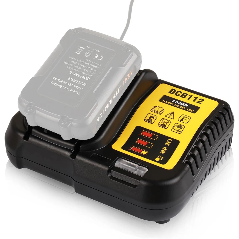 DCB112 Li-Ion Battery Charger