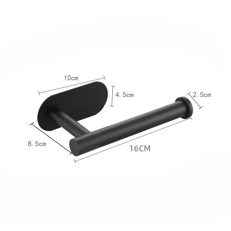 Freestanding Stainless Steel Toilet Paper Holder – Anti-Rust
