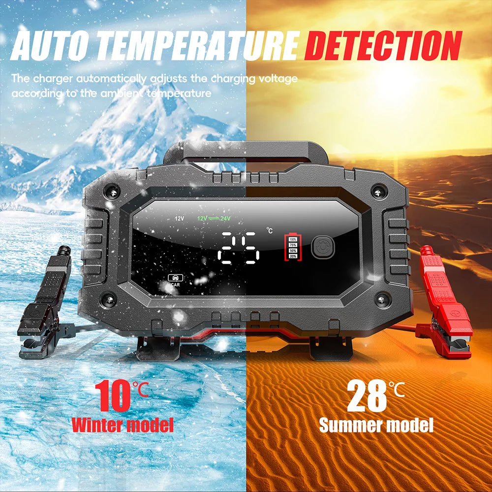Battery Charger & Repair for AGM, LiFePO4, GEL & Lead-Acid