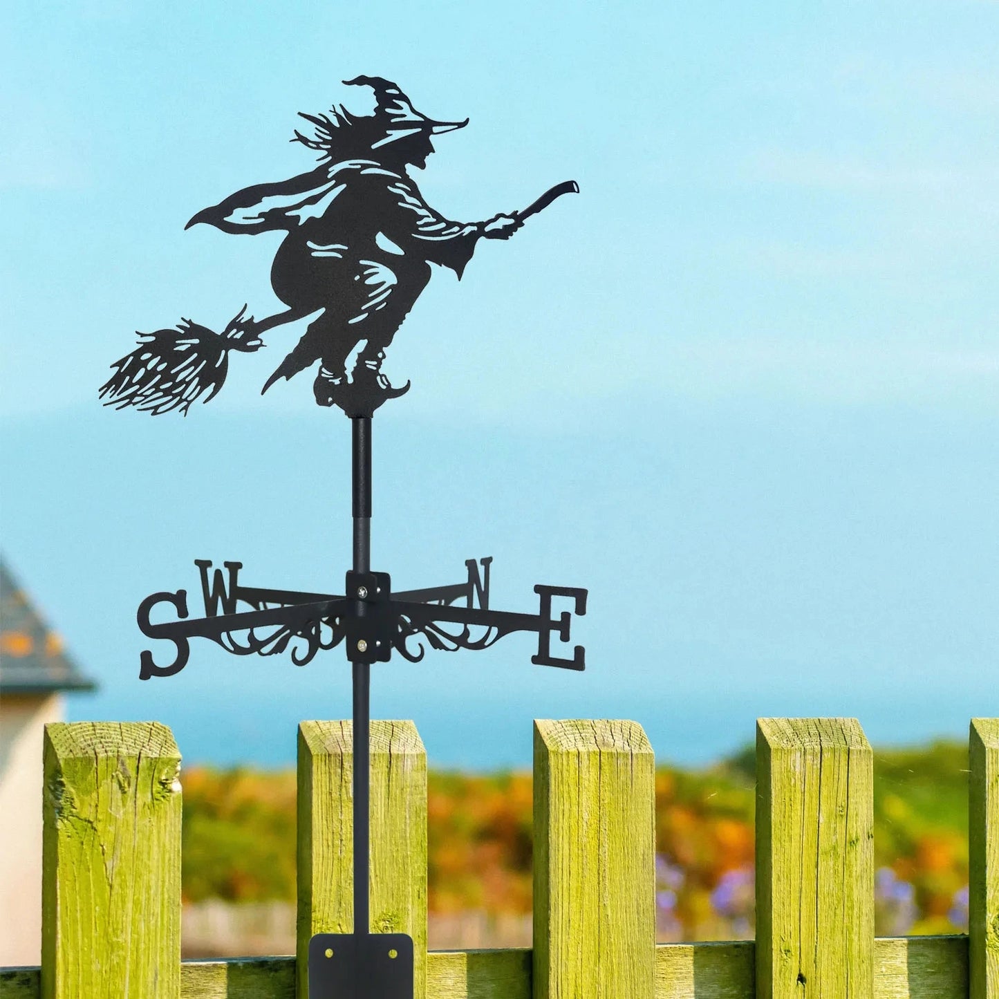 Witch Metal Weathervane
