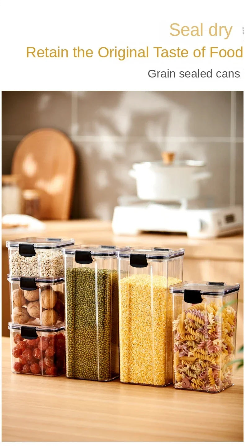 Large Capacity Sealed Kitchen Storage Container