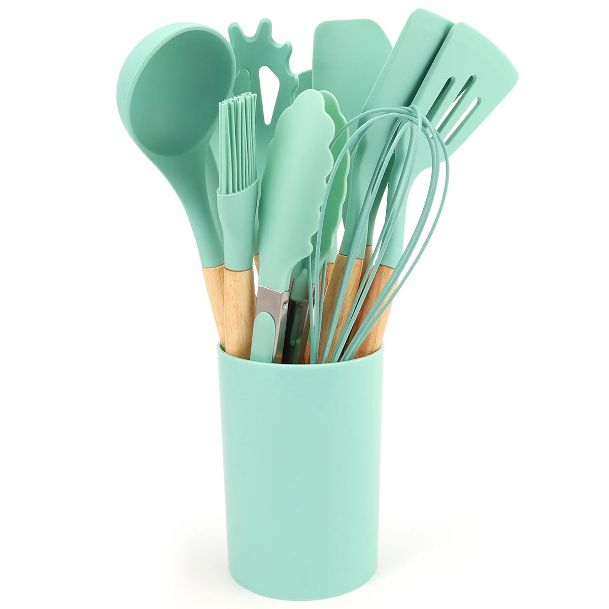 12-Piece Silicone Kitchen Utensil Set