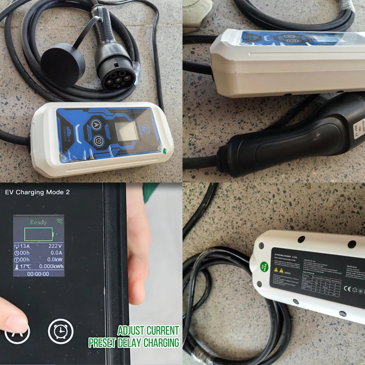 Portable Type2 with 3.5m Cable & APP Control