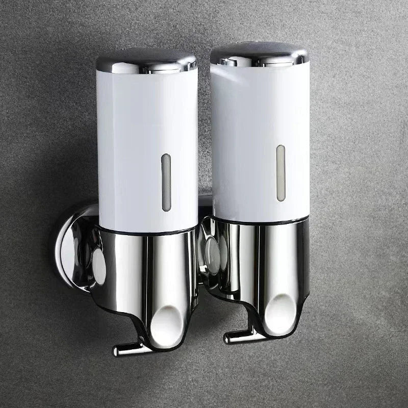 Wall-Mounted Soap & Shampoo Dispenser