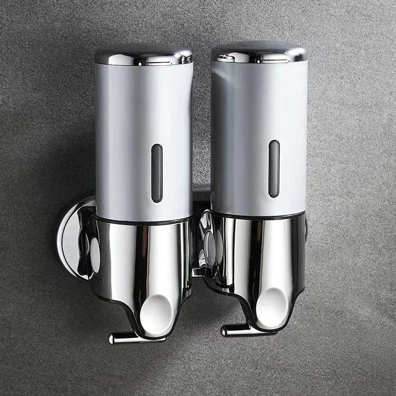 Wall-Mounted Soap & Shampoo Dispenser