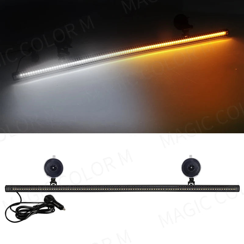 96 LED Strobe Warning Light Bar