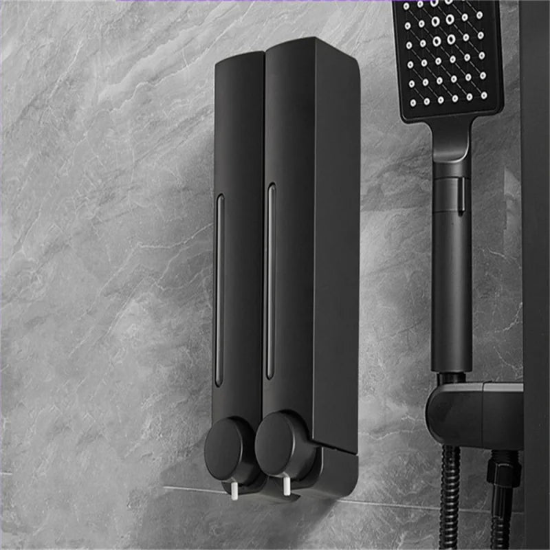 420ml Wall-Mounted Soap & Shampoo Dispenser