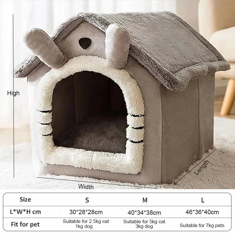 Indoor Soft Dog & Cat Bed Tent