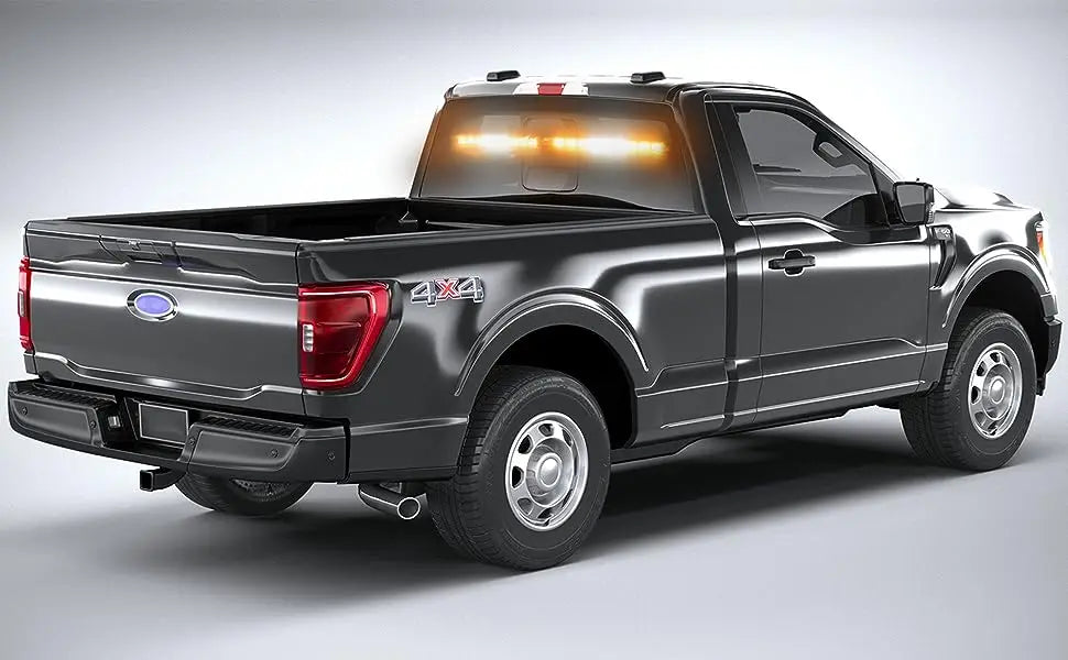 2-in-1 162 LED Windshield Strobe Warning Light
