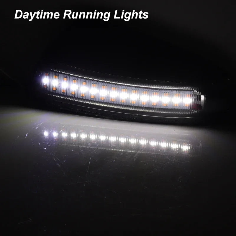 White LED Side Mirror Turn Signal Light