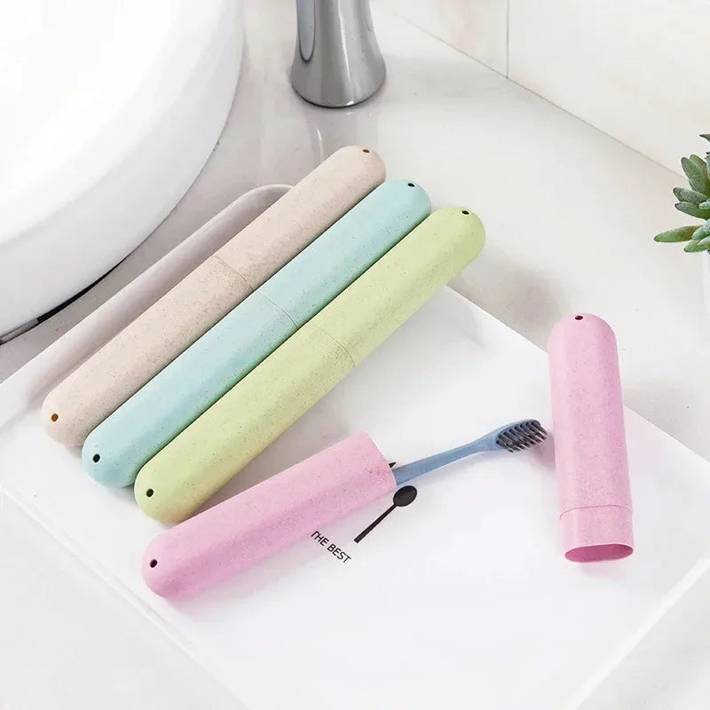 Portable Toothbrush Storage Case – Dust-Proof Travel Holder