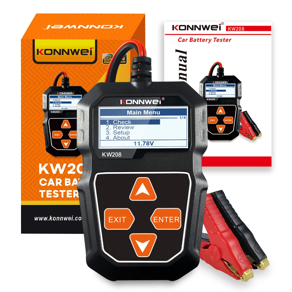 Battery Analyzer & Cranking/Charging Circuit Tester 100-2000CCA