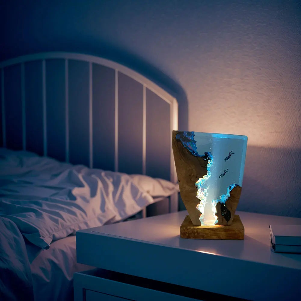 Seabed Exploration Resin Table Light