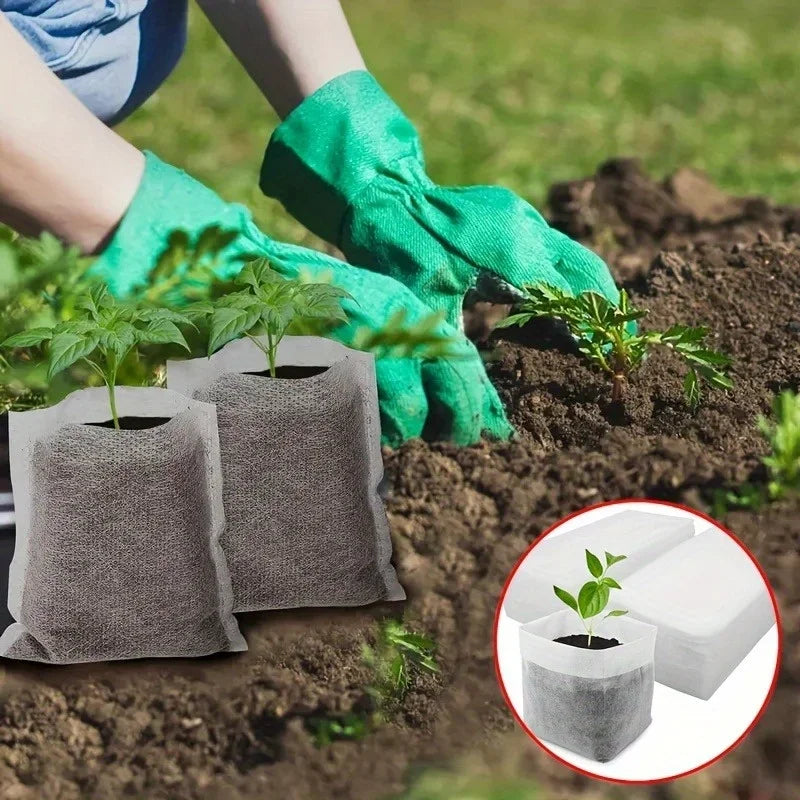 8x10cm Non-Woven Plant Nursery Pots