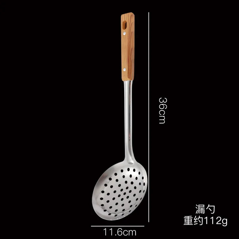 Thickened Stainless Steel Cooking Spatula Set