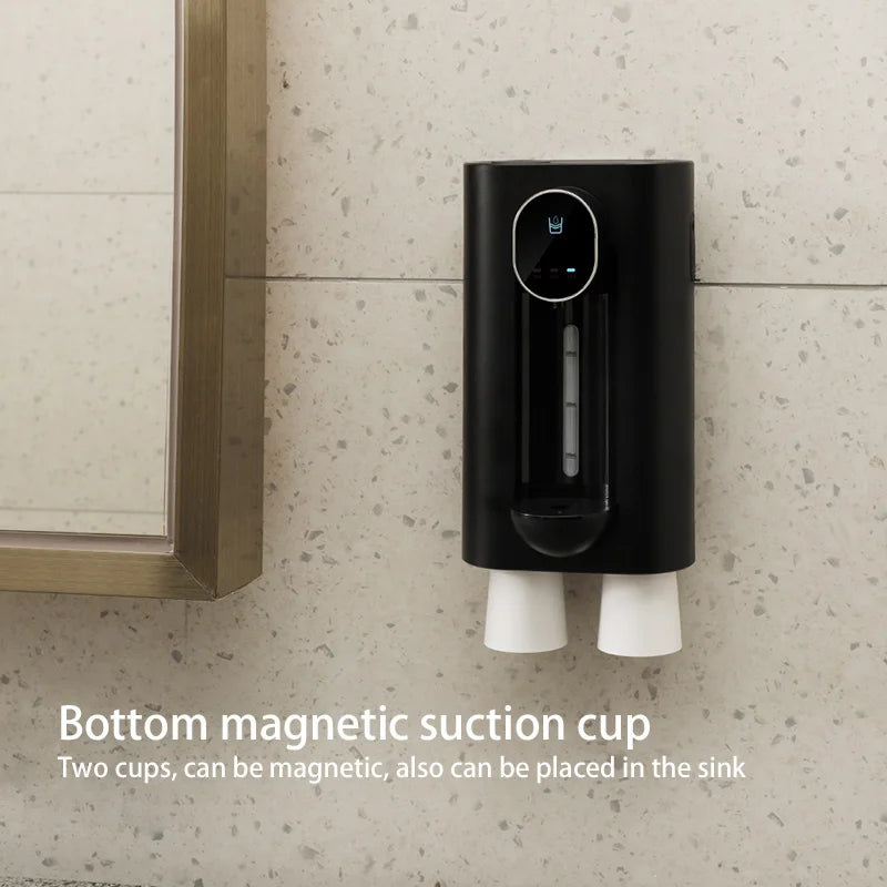 Magnetic Mouthwash & Liquid Soap Dispenser