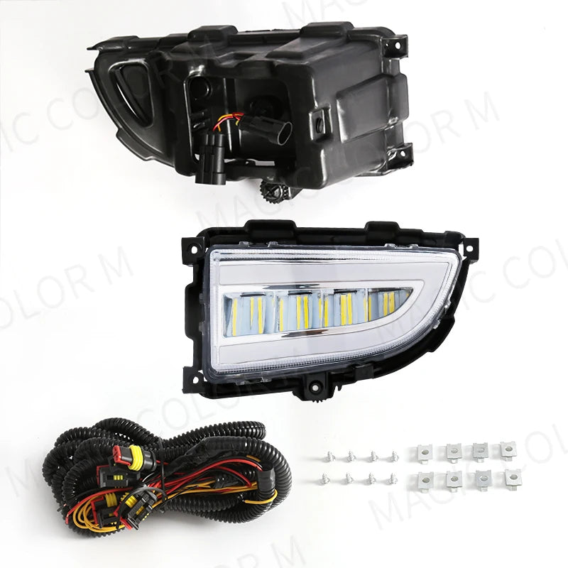 LED DRL Headlight & Fog Lamp