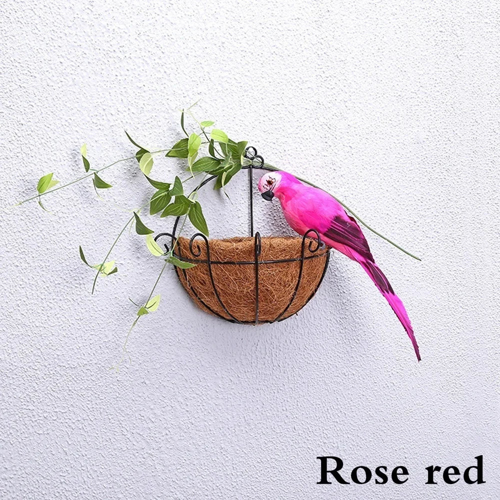 Creative 25/35cm Simulation Parrot Lawn Decoration