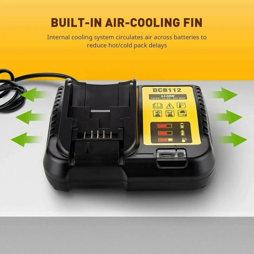 DCB112 Li-Ion Battery Charger