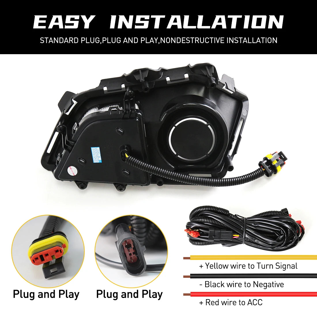 DLAA LED Fog Lamp & DRL