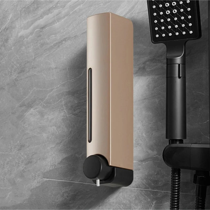 420ml Wall-Mounted Soap & Shampoo Dispenser