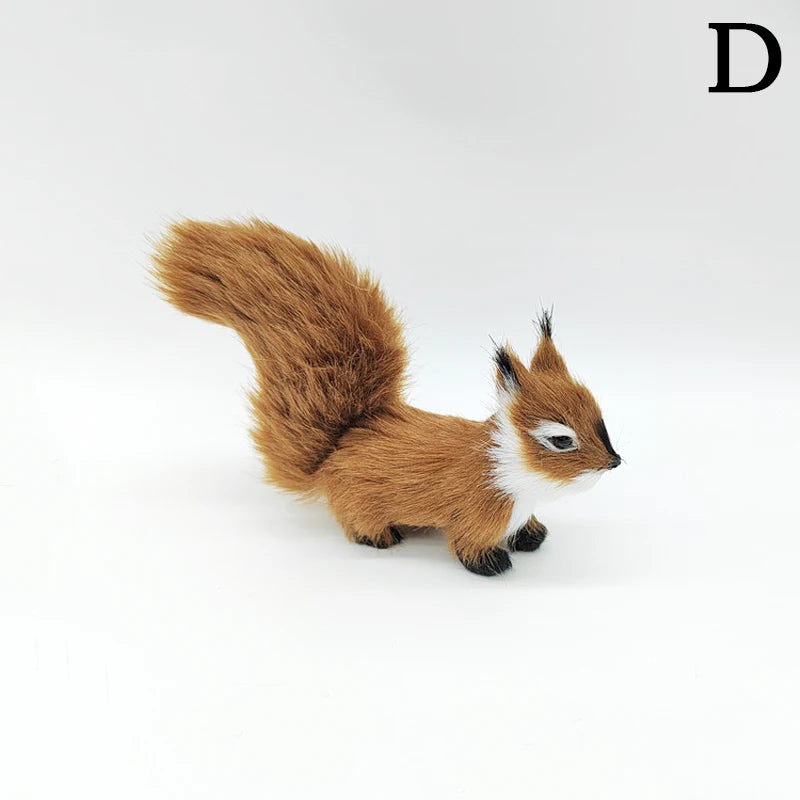 Mini Artificial Squirrel Figurine