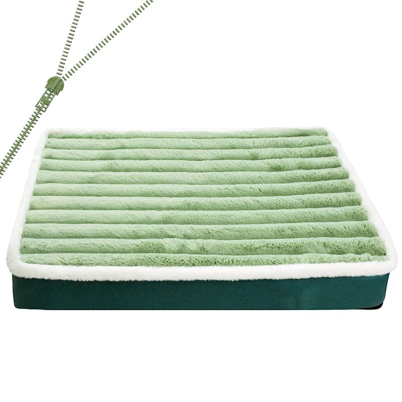 Removable Zipper Dog & Cat Bed Mat