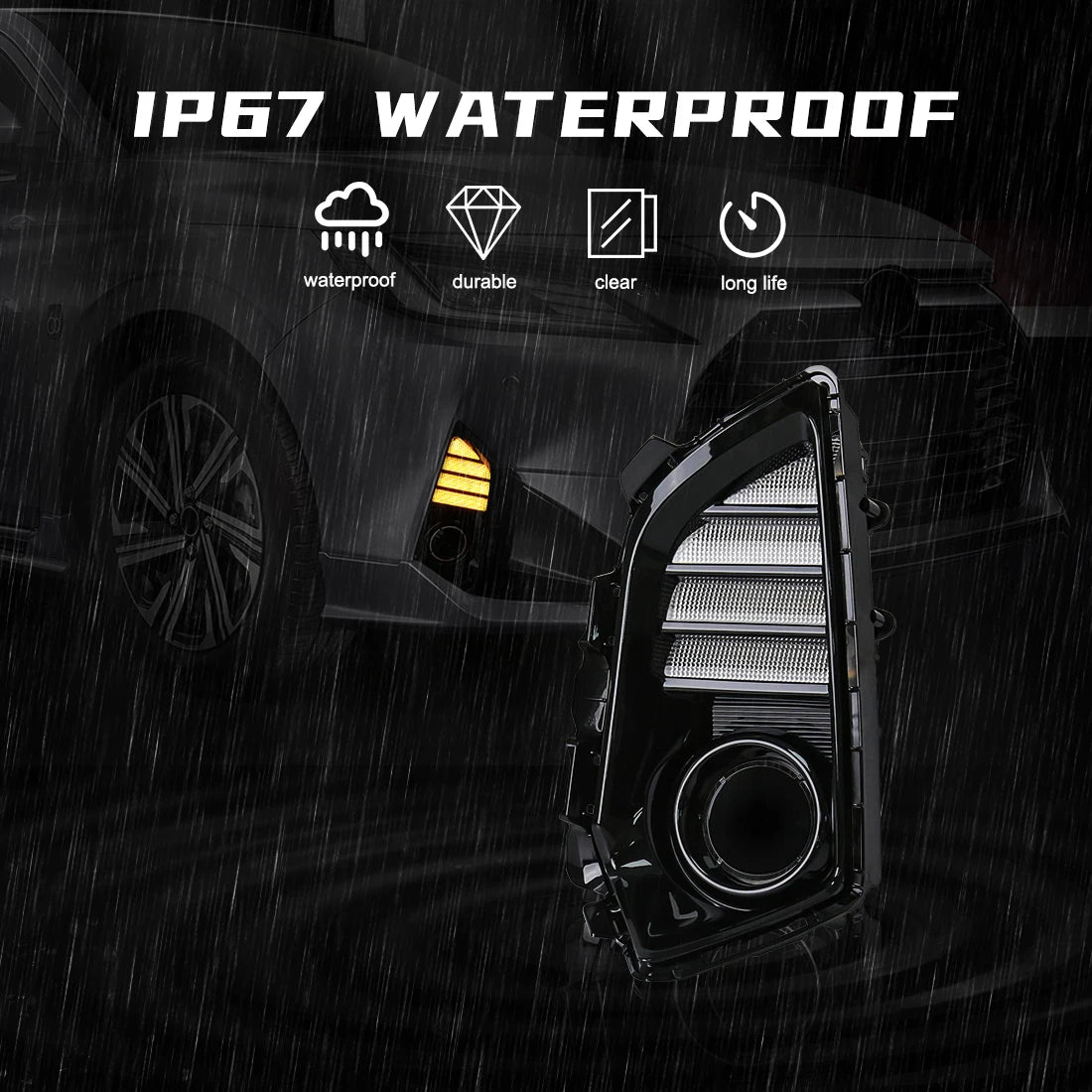 DLAA LED Fog Lamp & DRL