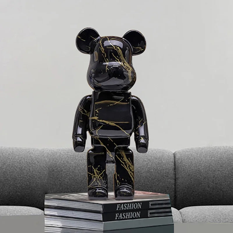 27cm Graffiti Bear Figurine
