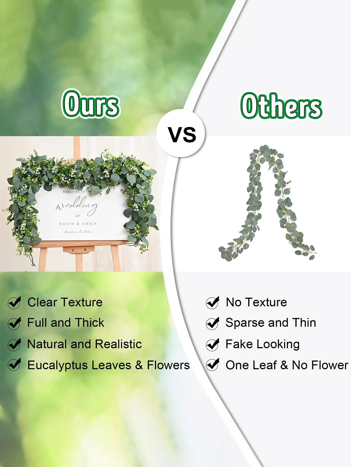 Silk Hanging Plants for Home, Garden & Wedding Decor