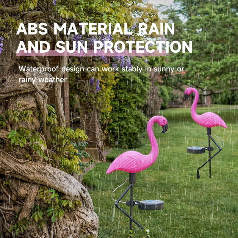 Waterproof Outdoor Flamingo Landscape Light