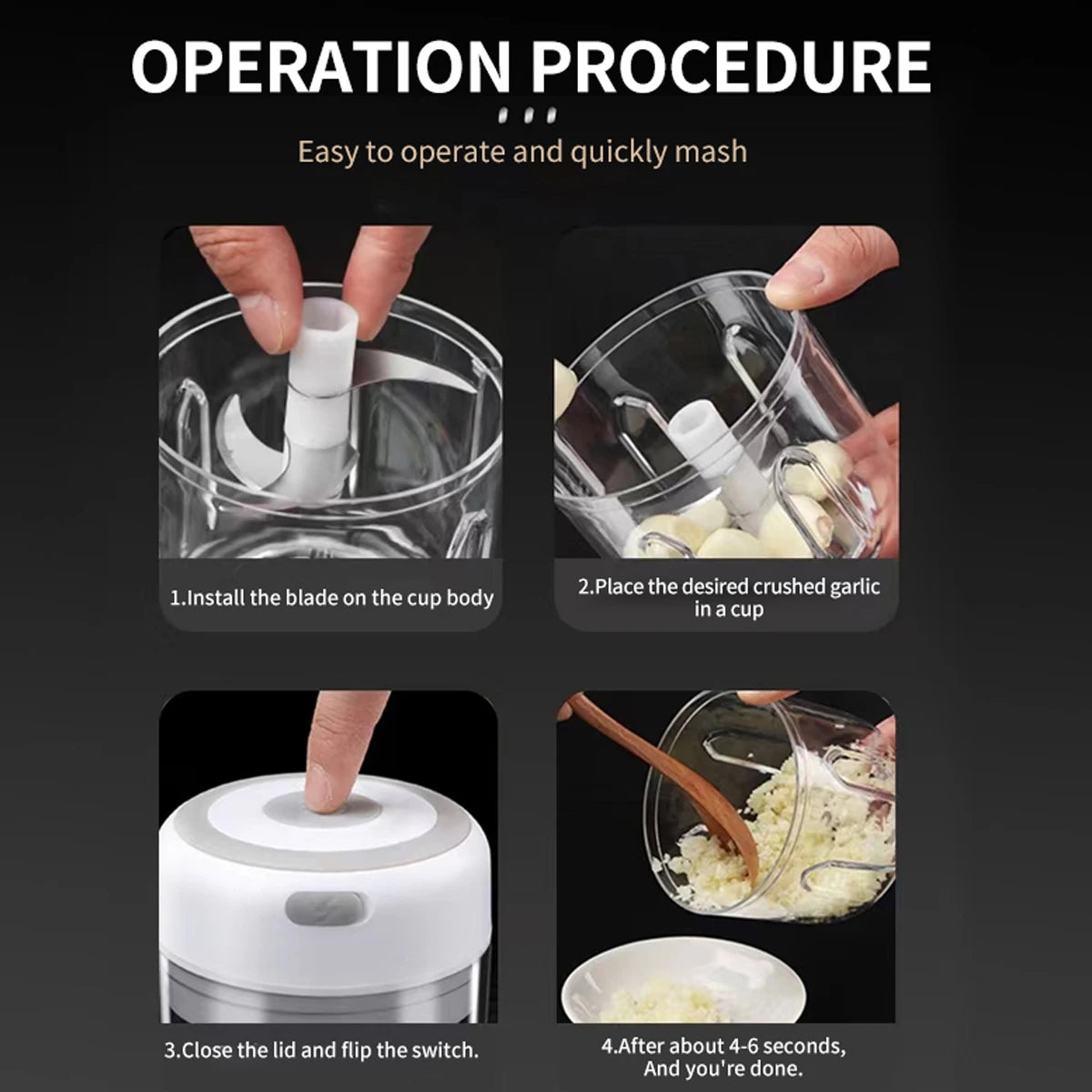 Electric Mini Food Chopper