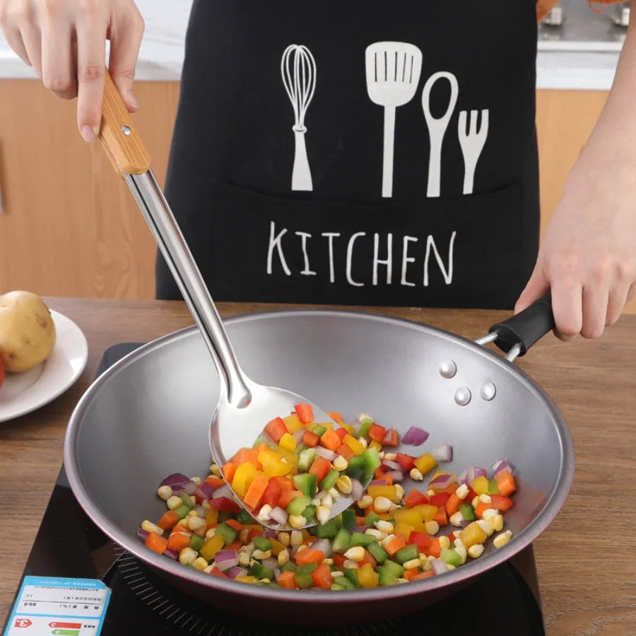 Thickened Stainless Steel Cooking Spatula Set