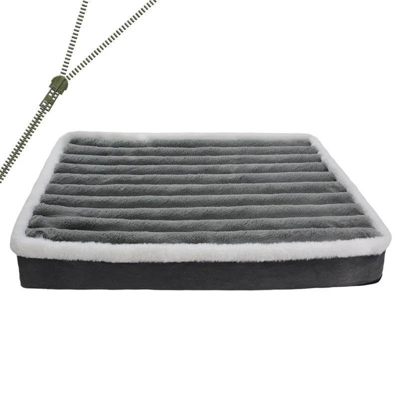 Removable Zipper Dog & Cat Bed Mat