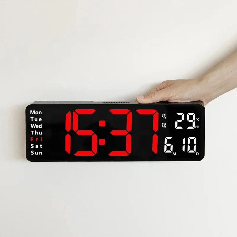 Large Digital Wall Clock