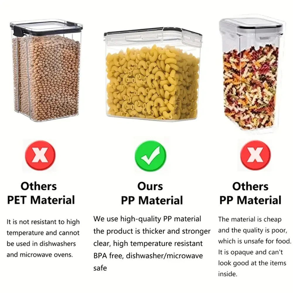 7PCS Airtight Kitchen Storage Containers