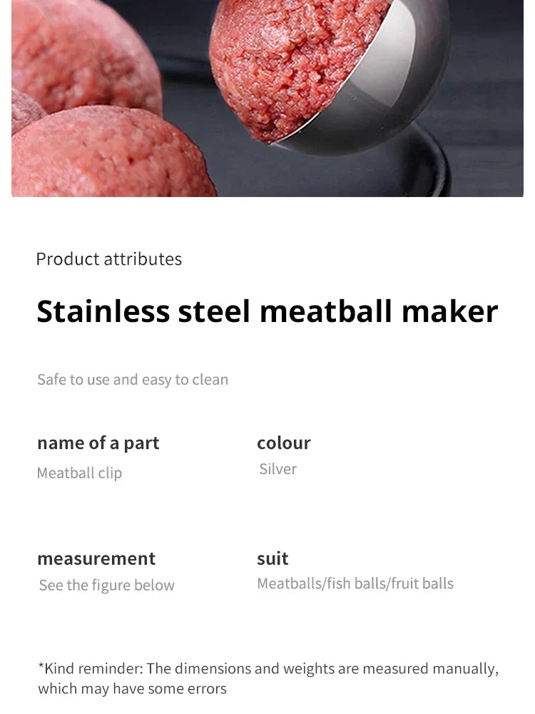 Stainless Steel Meatball Maker