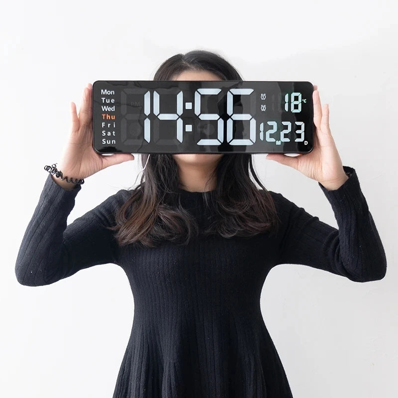 Large Digital Wall Clock