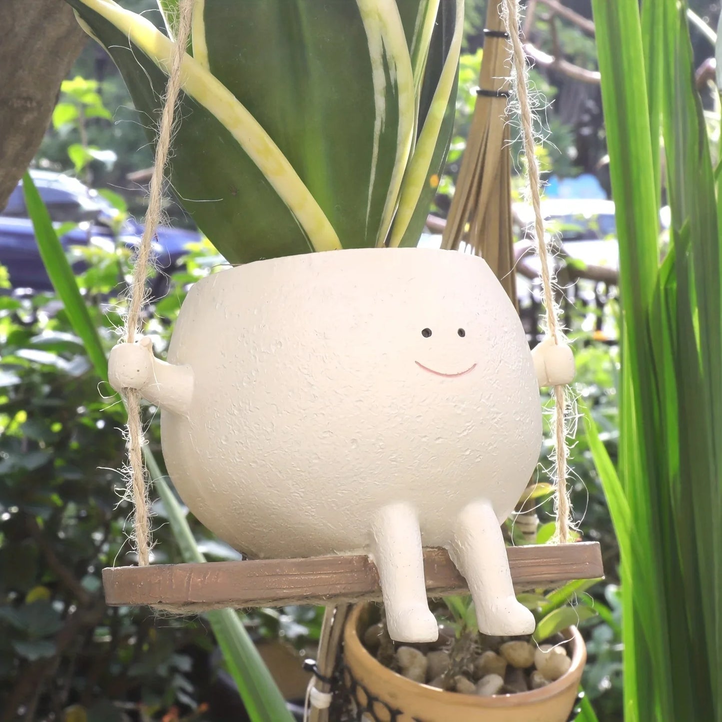 Creative Head Planter for Home & Garden Decor