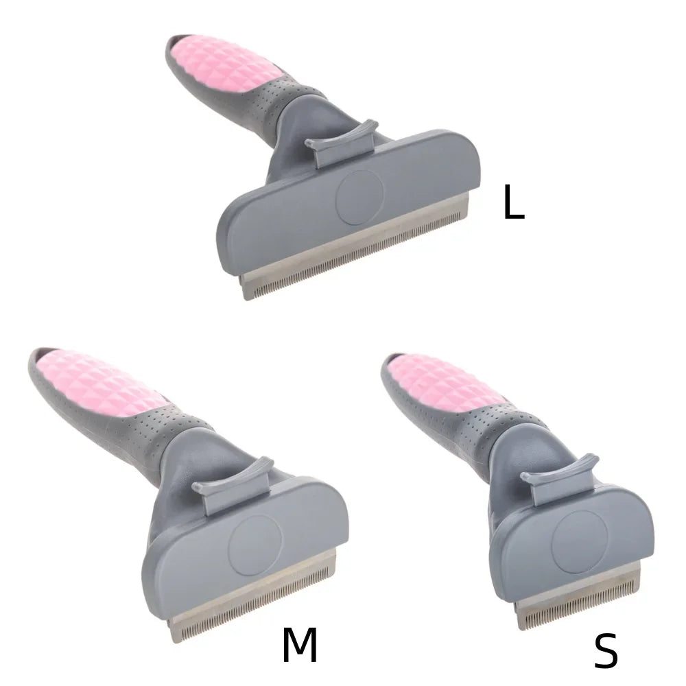 Double-Sided Pet Grooming Brush for Dogs & Cats